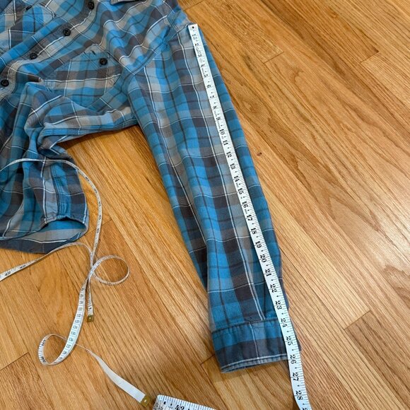 Double RL RRL Blue/Grey Flannel Large - Picture 12 of 12